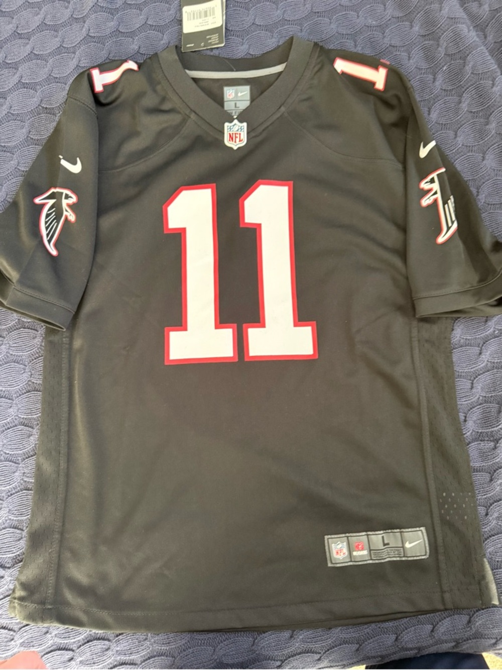 NFL Black Falcons #11 Julio Jones